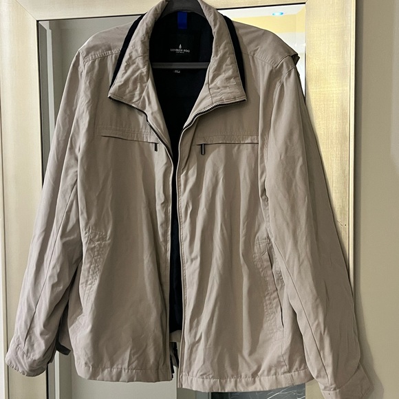 London Fog Men's Light Tan Jacket - Picture 1 of 5